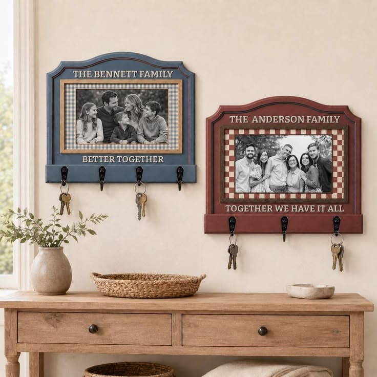 Photo Key Holder Board