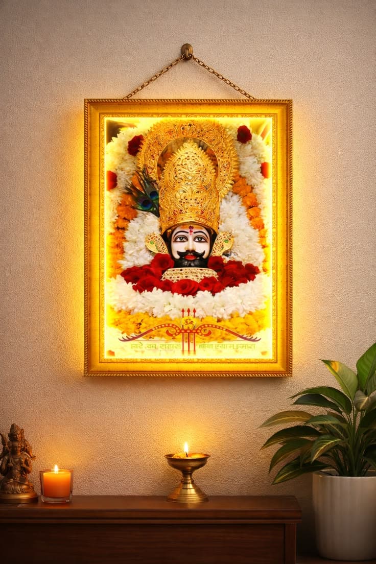 Devotional LED UV Photo Frame