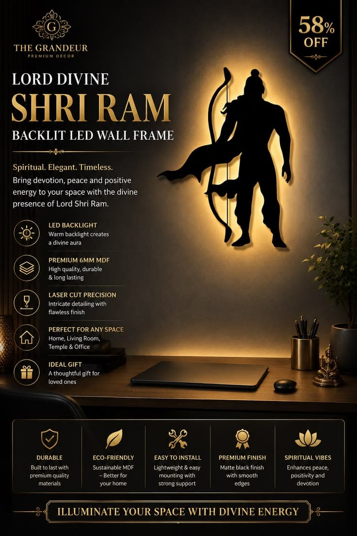 Devotional LED UV Photo Frame