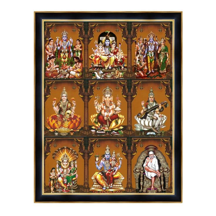Devotional Collage LED Frame