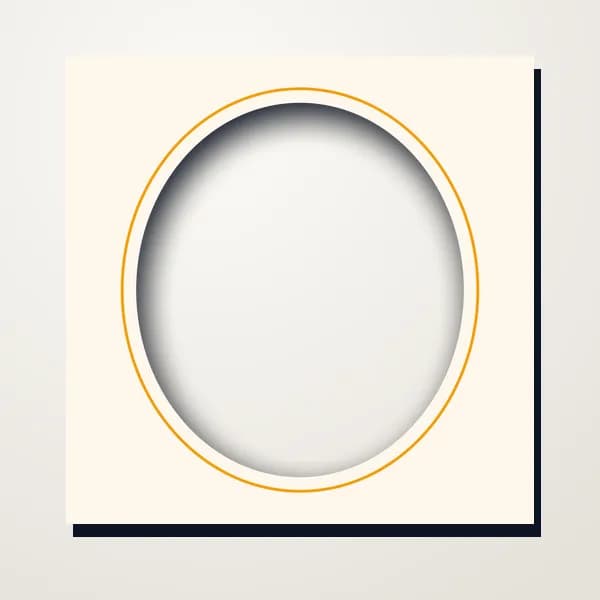 Oval Vignette · Square