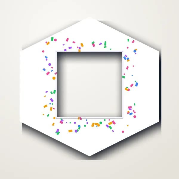 Confetti · Hexagon