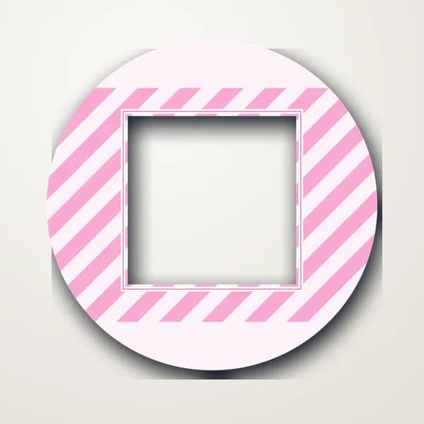 Candy Stripe · Round