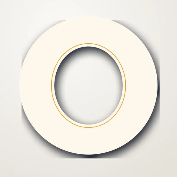 Oval Vignette · Round