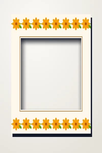Marigold Garland · Portrait