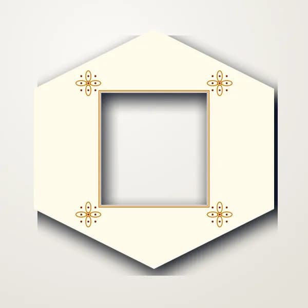 Pongal Kolam · Hexagon