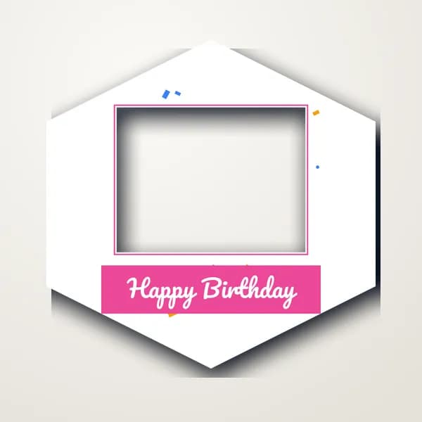 Happy Birthday · Hexagon