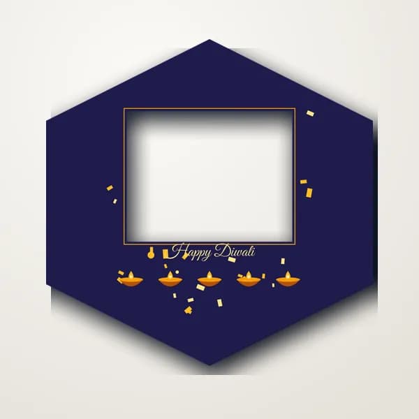 Diwali Diyas · Hexagon