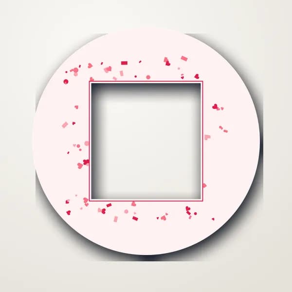 Hearts Border · Round
