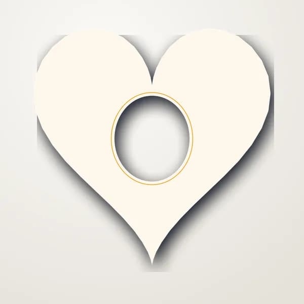 Oval Vignette · Love